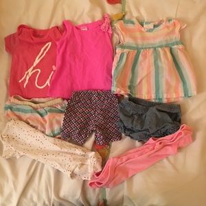 Carter’s 3 month baby girl lot